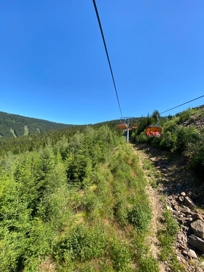 Miky Apartman Klinovec Loucna pod Klinovcem Luaran gambar